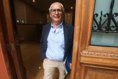 Nacho San Millán, presidente de FAE Burgos.