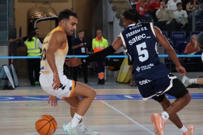 Imagen del partido entre el Alimerka Oviedo y Grupo Ureta Tizona Burgos.