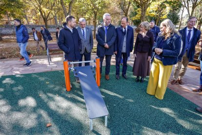 Inauguración del nuevo parque de El Parral.
