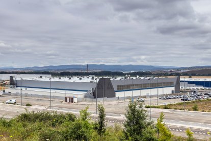 Factoría de Aciturri Aeroengines en el polígono de Ircio, en Miranda de Ebro.