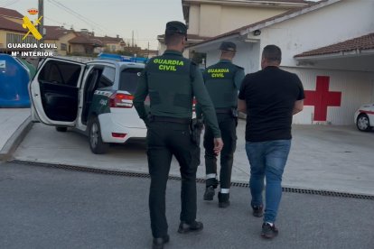 Momento de la detención.