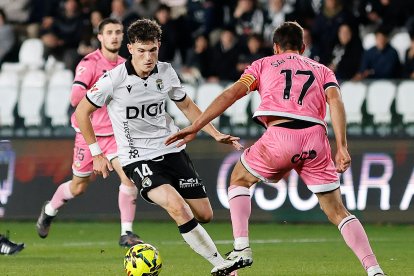 David González, durante el partido contra el Castellón.