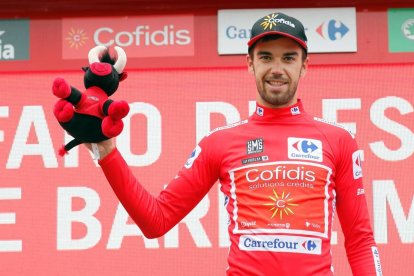 Herrada lideró la clasificación general de la gran ronda española en 2018.