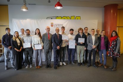 Entrega de los premios Michelin a los mejores TFM y TFG.