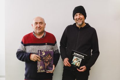 De viñetas mudas a un cuento inclusivo, los palentinos Francisco Javier Gómez y Félix Velasco reviven la Prehistoria para dar voz a la diversidad y la humanidad en un mundo brutal.