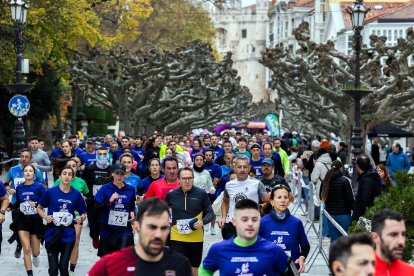 Instante de la Carrera contra el Cáncer de Páncreas.