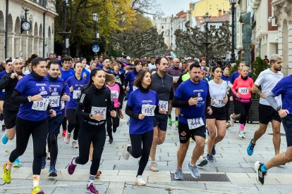 Instante de la I Carrera de las Ciudades contra el Cáncer de Páncreas.