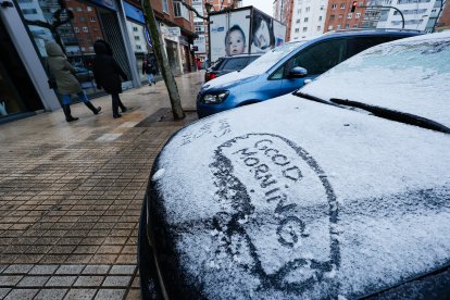La ola de frío llega a Burgos, aunque de momento impera la normalidad en la capital.