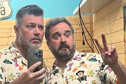 Héctor de Miguel y Miguel Martín, 'Influs a los 50'.