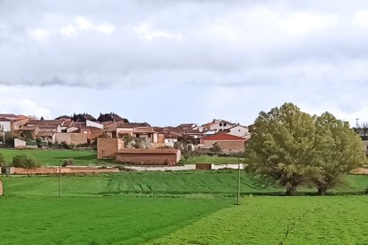 Vista general de Villamayor de los Montes.