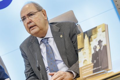 José Manuel López Gómez, autor de 'Los años burgaleses de Manuel Machado'.