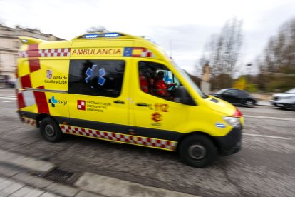 Imagen de una ambulancia.