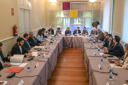Reunión del Patronato de la Fundación Instituto Castellano y Leonés de la Lengua.
