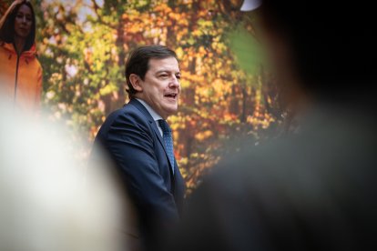 Archivo - El presidente de la Junta de Castilla y León, Alfonso Fernández Mañueco, en una imagen de archivo.