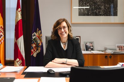 Ángeles Armisén Pedrejón, presidenta de la Diputación de Palencia.