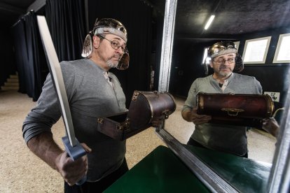 Sito Matía, de Bambalúa, se mete en la piel (y armadura) del mismísimo Cid Campeador.