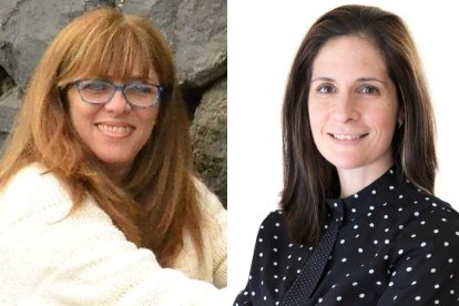 Esther y Ana Cristina, venezolanas residentes en Burgos.