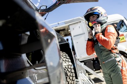 Cristina Gutiérrez finaliza 15ª en la primera etapa del Dakar 2026.