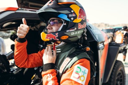 Etapa 2 del Dakar: Cristina Gutiérrez se consolida entre los mejores.