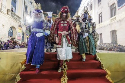Cabalgata de los Reyes Magos en Burgos 2026.