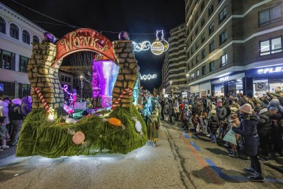 Cabalgata de los Reyes Magos en Burgos 2026.