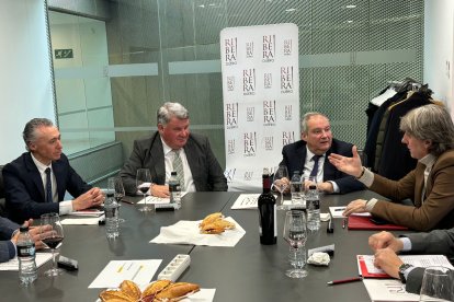 Imagen del encuentro en el Consejo Regulador