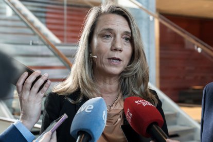 Archivo - La presidenta de CEPYME, Ángela de Miguel.-ARCHIVO.