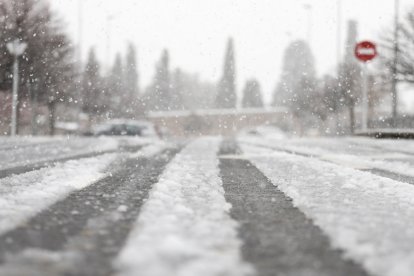 Nevada en Salamanca.
