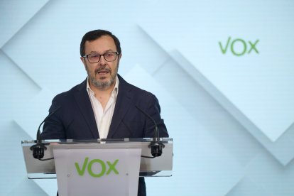 Archivo - El portavoz de Vox, José Antonio Fúster. Archivo.