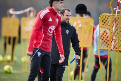 Muneta, durante el entrenamiento del sábado.