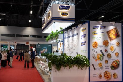 Este es el stand de Eurofrits, que acude un año más a HIP Horeca Professional Exp.