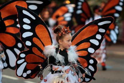 Cabalgata de Carnaval en la capital leonesa.