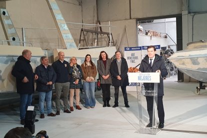 Un momento de la intervención de Fernández Mañueco.