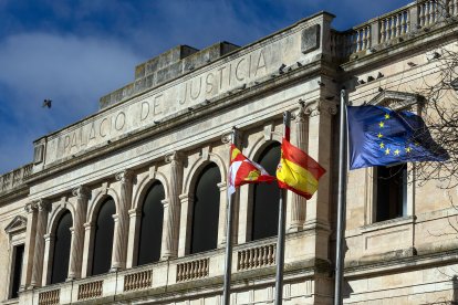 Imagen del Palacio de Justicia, sede de la Audiencia de Burgos.