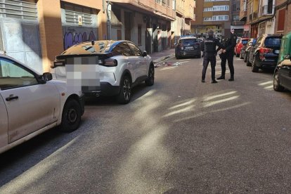 Imagen del lugar de los hechos de la Policía Nacional.