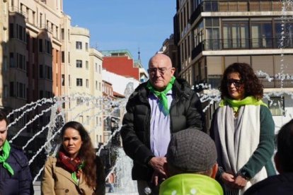 El alcalde de Valladolid, Jesús Julio Carnero, participa en el Día de las Familias.