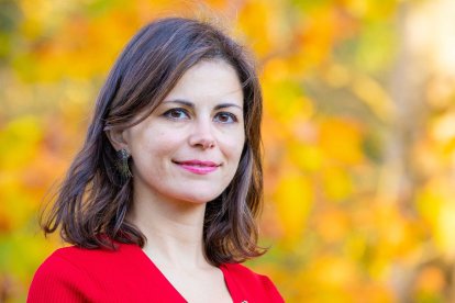 La escritora cántabra Celia Corral Cañas.