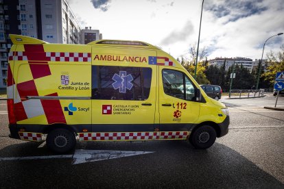 Imagen de una ambulancia.