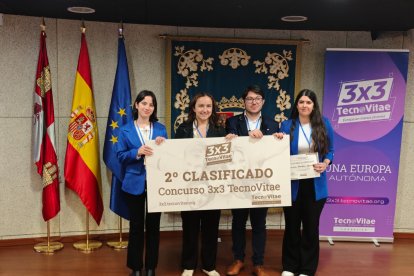 Imagen del equipo de la Universidad de Burgos.