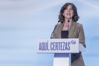 Marta Arroyo, durante su intervención.