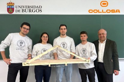 Imagen del equipo de la Universidad de Burgos.