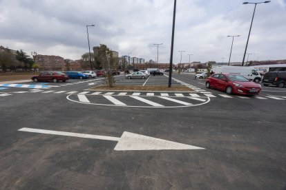 Ampliación del disuasorio de las Torres, hacia la calle Manuel Altolaguirre.