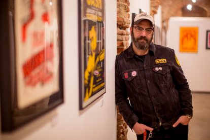 Álvaro P-FF en la galería La Fiambrera (Madrid).