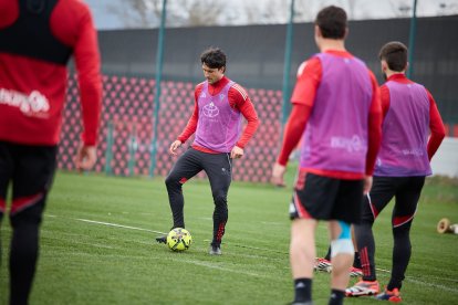 Imagen del último entrenamiento.