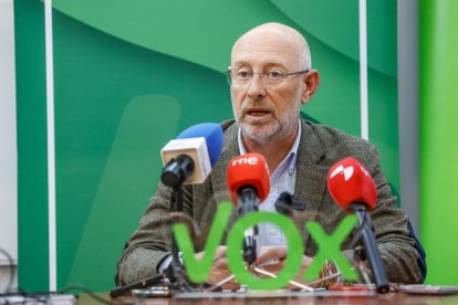 Iñaki Sicilia, presidente de Vox Burgos