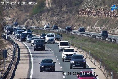 Retención en Briviesca.