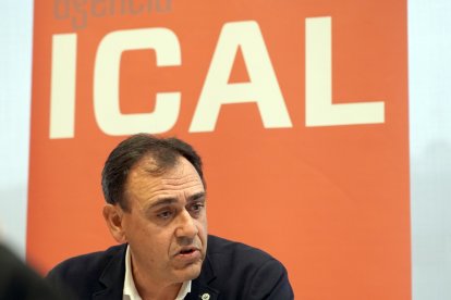 El presidente de Vitartis, Santiago Miguel Casado, participa en los Desayunos de la Agencia Ical.