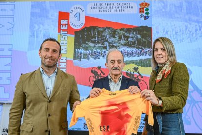 Presentación de la primera prueba en Canicosa de la Copa de España Máster.