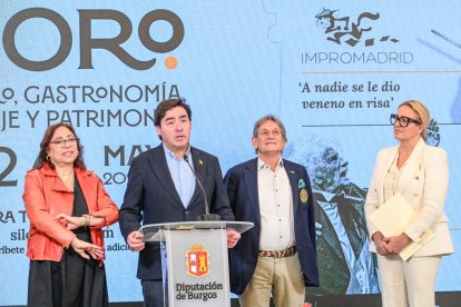 Presentación del Silos de Oro 2026 en la Diputación de Burgos.