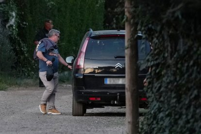 El principal sospechoso y acusado de la muerte de Esther López, Óscar S.M, a 16 de abril de 2026, en Traspinedo, Valladolid, Castilla y León (España). 